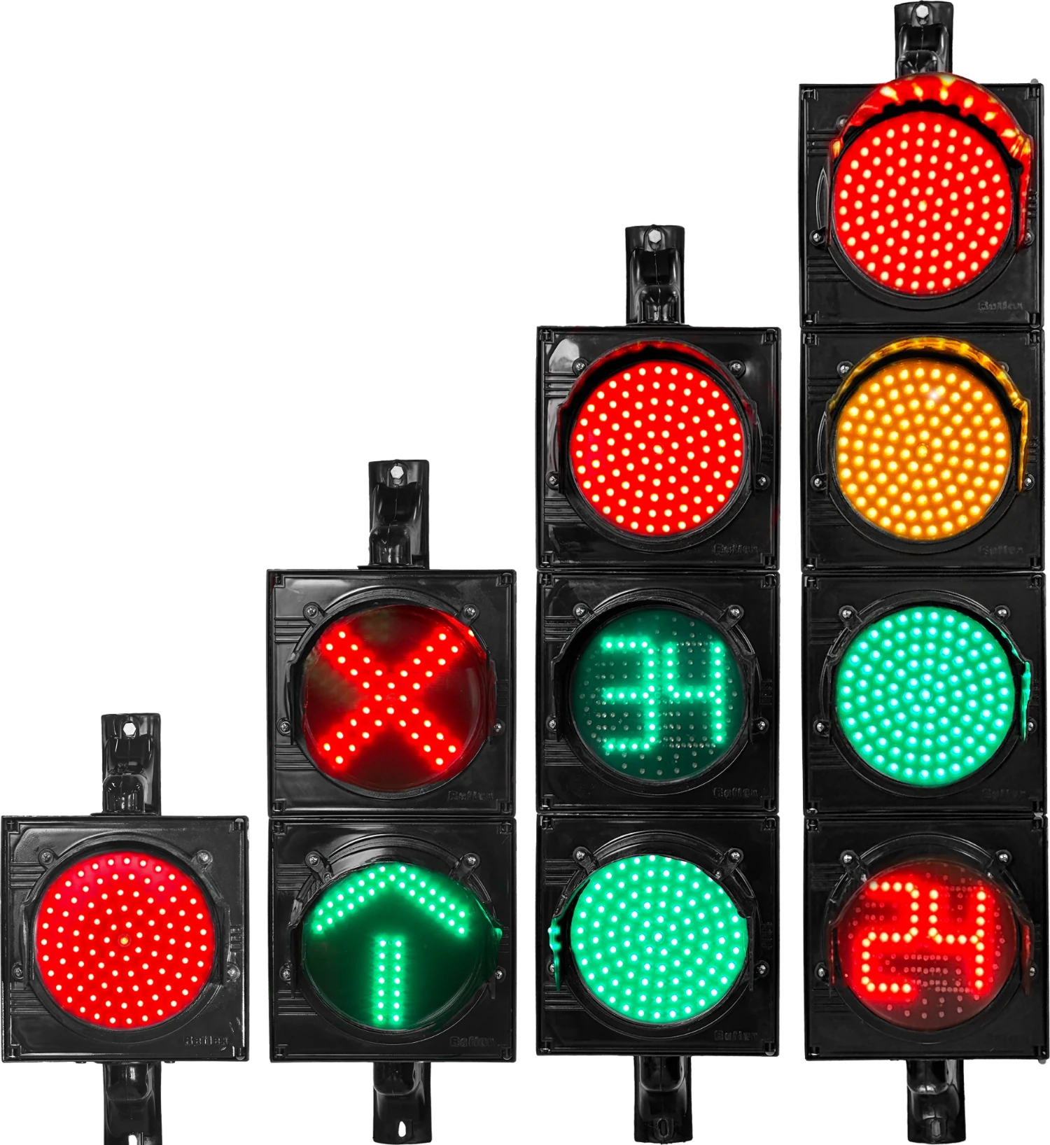 Semáforos LED Reflex fabricados en Palmira
